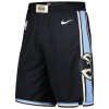 NBA Mænd Atlanta Hawks Shorts 2023-24 Nike City Edition Sort Swingman